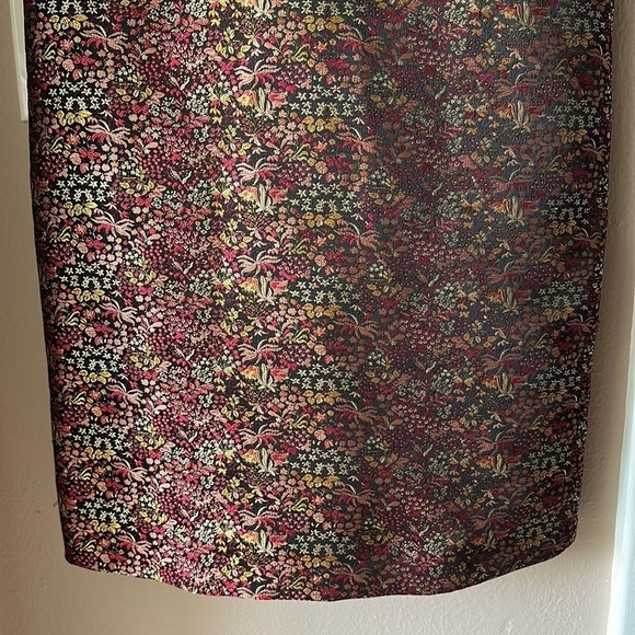 ZARA Jacquard Short Sleeve Oversized Tunic Shift Dress - Picture 9 of 11